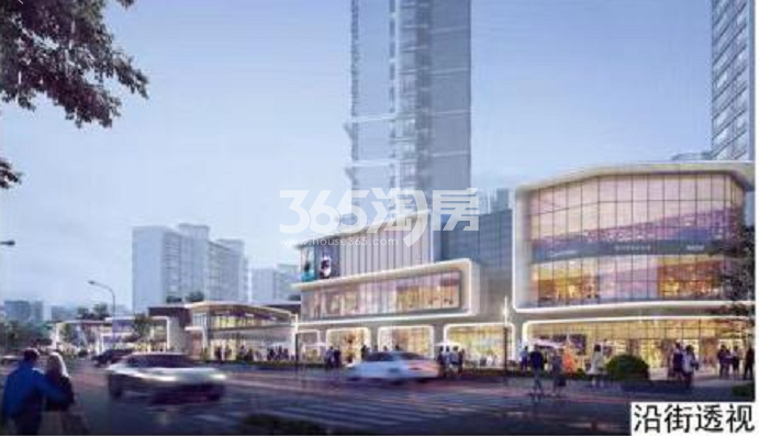 振兴湖境臻园商业效果图
