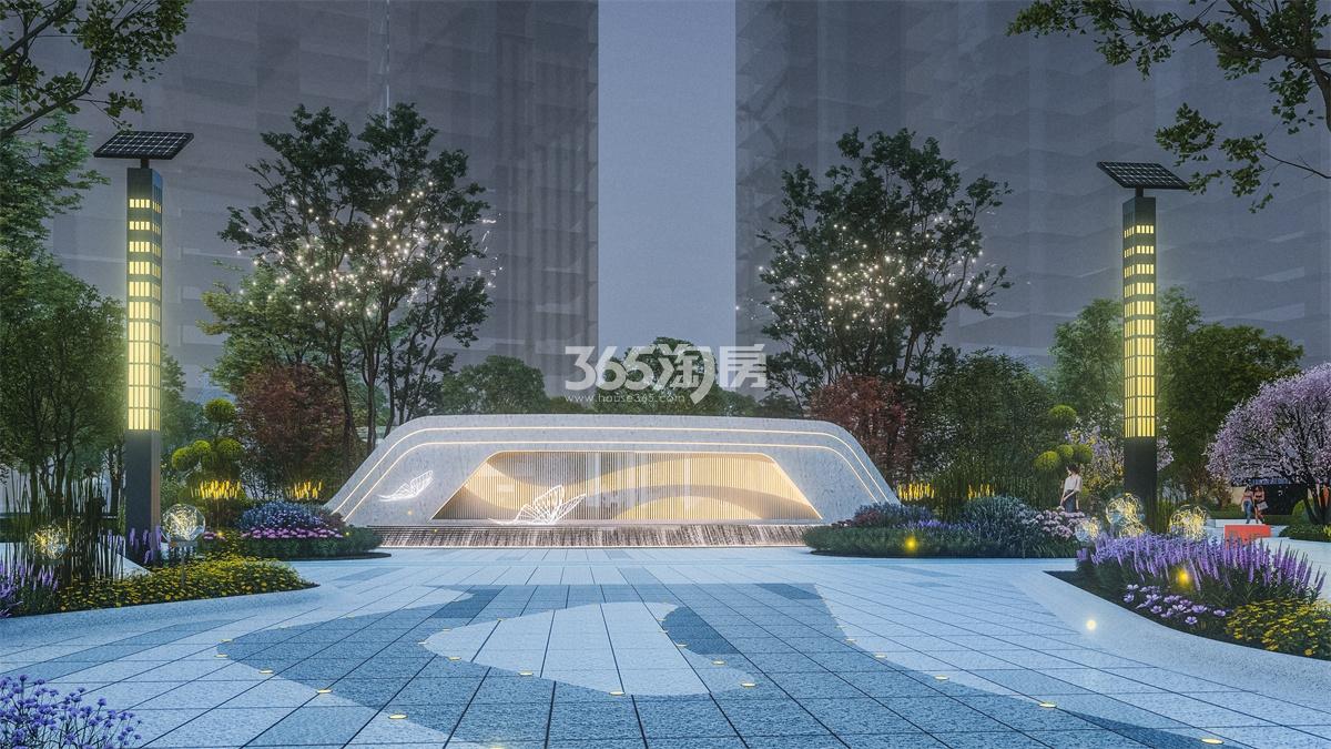 翡翠时光夜景效果图