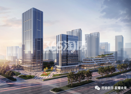 邦泰新华星耀未来商业效果图