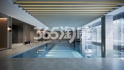 中建虹溪璟庭公共泳池