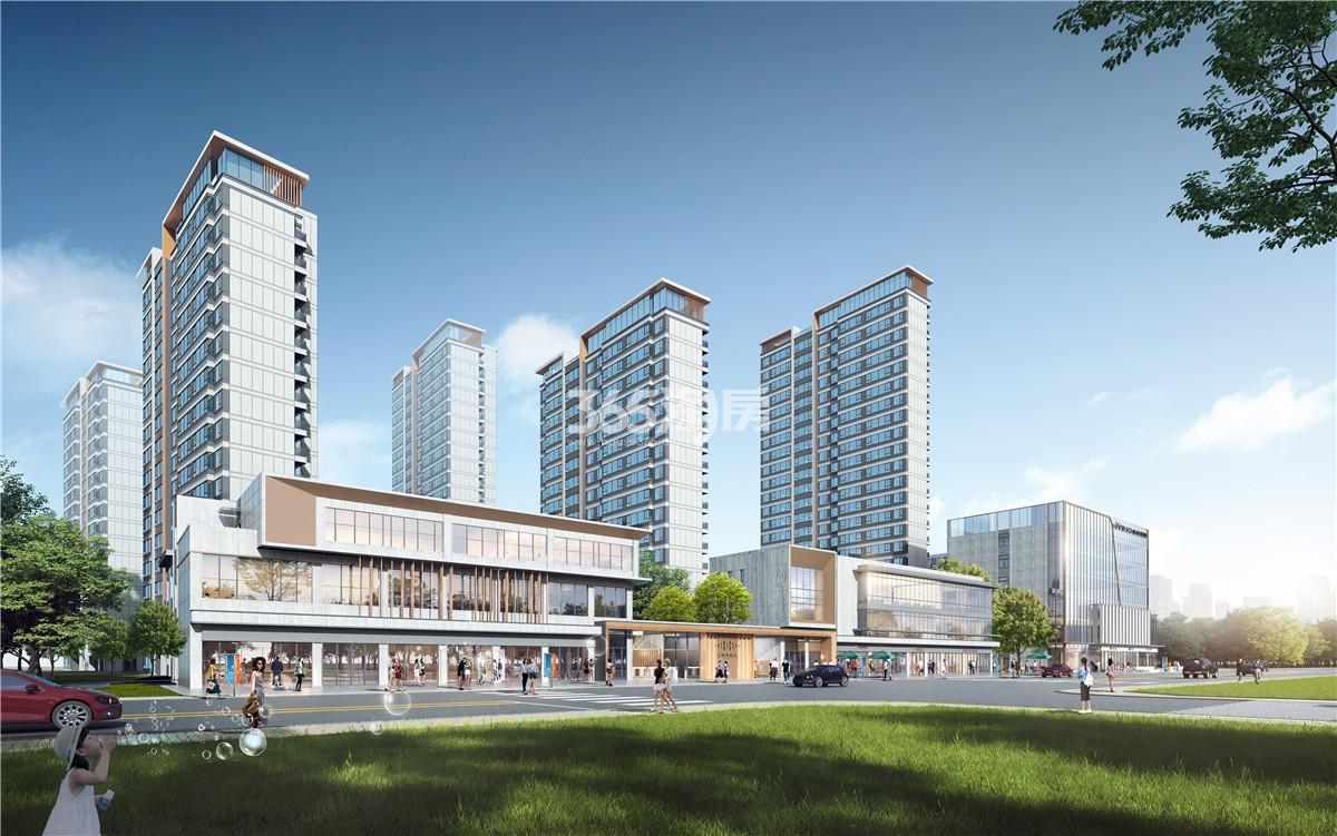 意禾金茂学林拾光沿街效果图