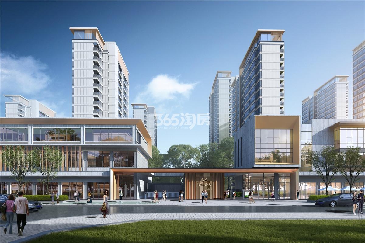 意禾金茂学林拾光大门效果图