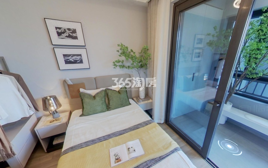 光合森林89㎡户型样板间次卧