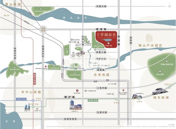 和居·翠湖新著交通图