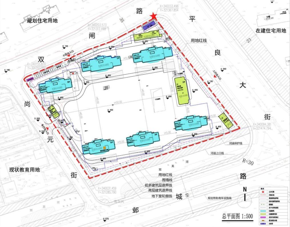 伟星河西南G03地块项目平面图
