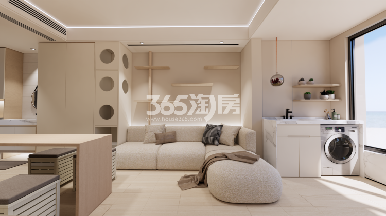 合柴拾间样板房示意图