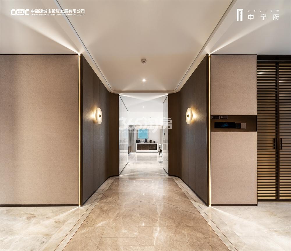 中宁府建面约298㎡户型样板间入户门厅_南京中宁府_南京新房网_365淘房