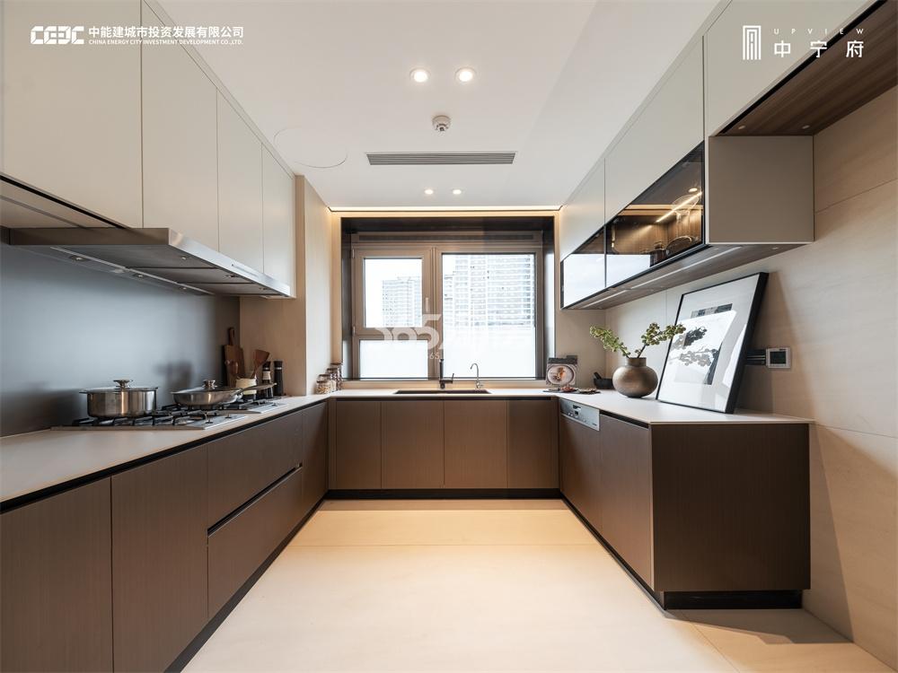 中宁府建面约298㎡户型样板间厨房_南京中宁府_南京新房网_365淘房