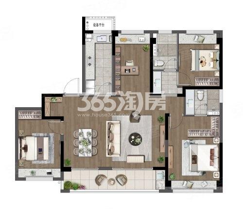南山保利云熹花园户型图