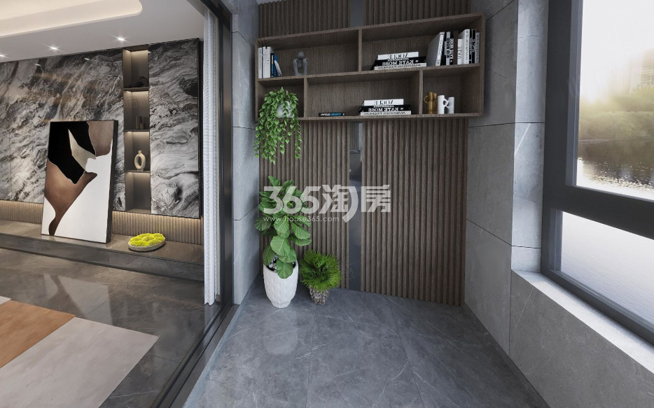 龙湖御湖境134㎡户型样板间—阳台