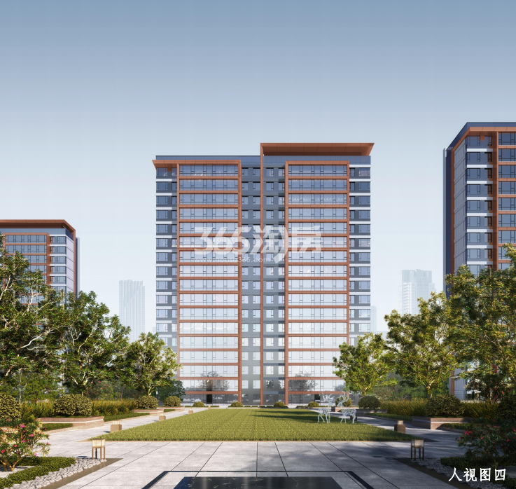 保利江核金融中心G09地块效果图