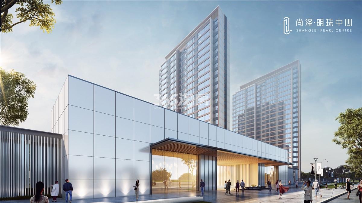 尚泽明珠中心·瑞园示范区效果图