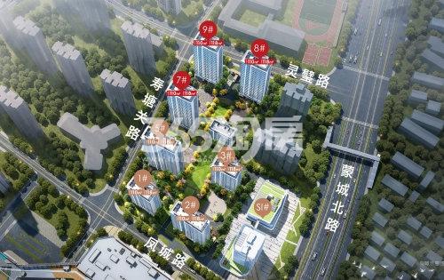 伟星玖樾台鸟瞰图
