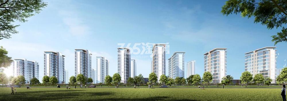 新华星耀玥湖街景效果图