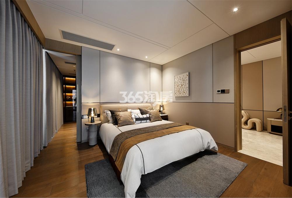 紫金金融中心·融域A户型建面115㎡样板间卧室_南京紫金金融中心·融域_南京新房网_365淘房
