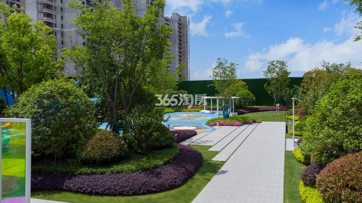 华地学府朗园示范区娱乐区实景图（2022.9.6）