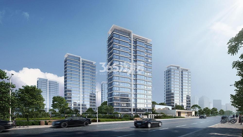名邦上河印街景效果图