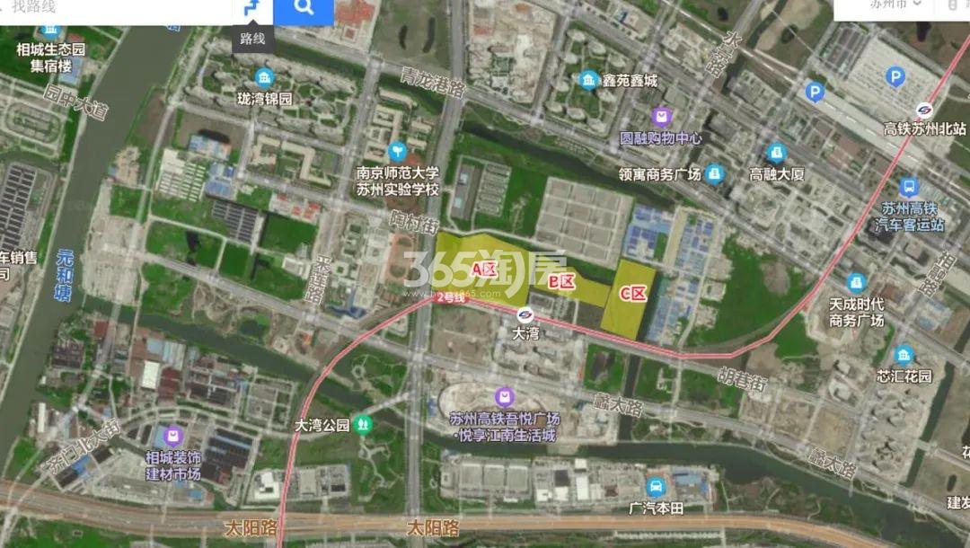 地块位置图