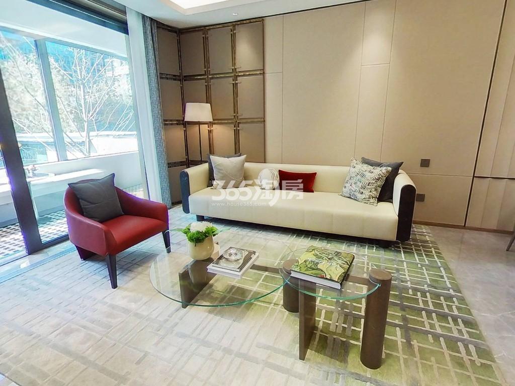 金基皓樾建面122㎡样板间客厅_南京金基皓樾_南京新房网_365淘房