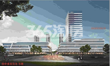 伟星印湖山商业+酒店效果图