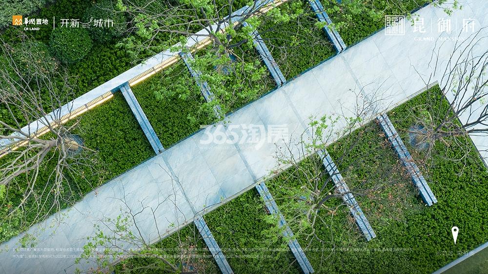 华润置地昆御府示范区景观实景图（2023.04.21）