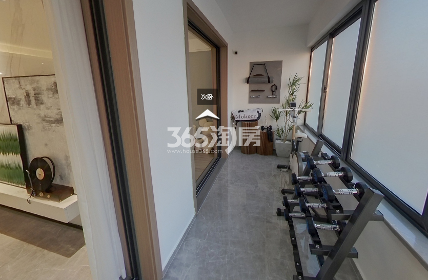 通和星辰同辉106㎡户型样板间阳台