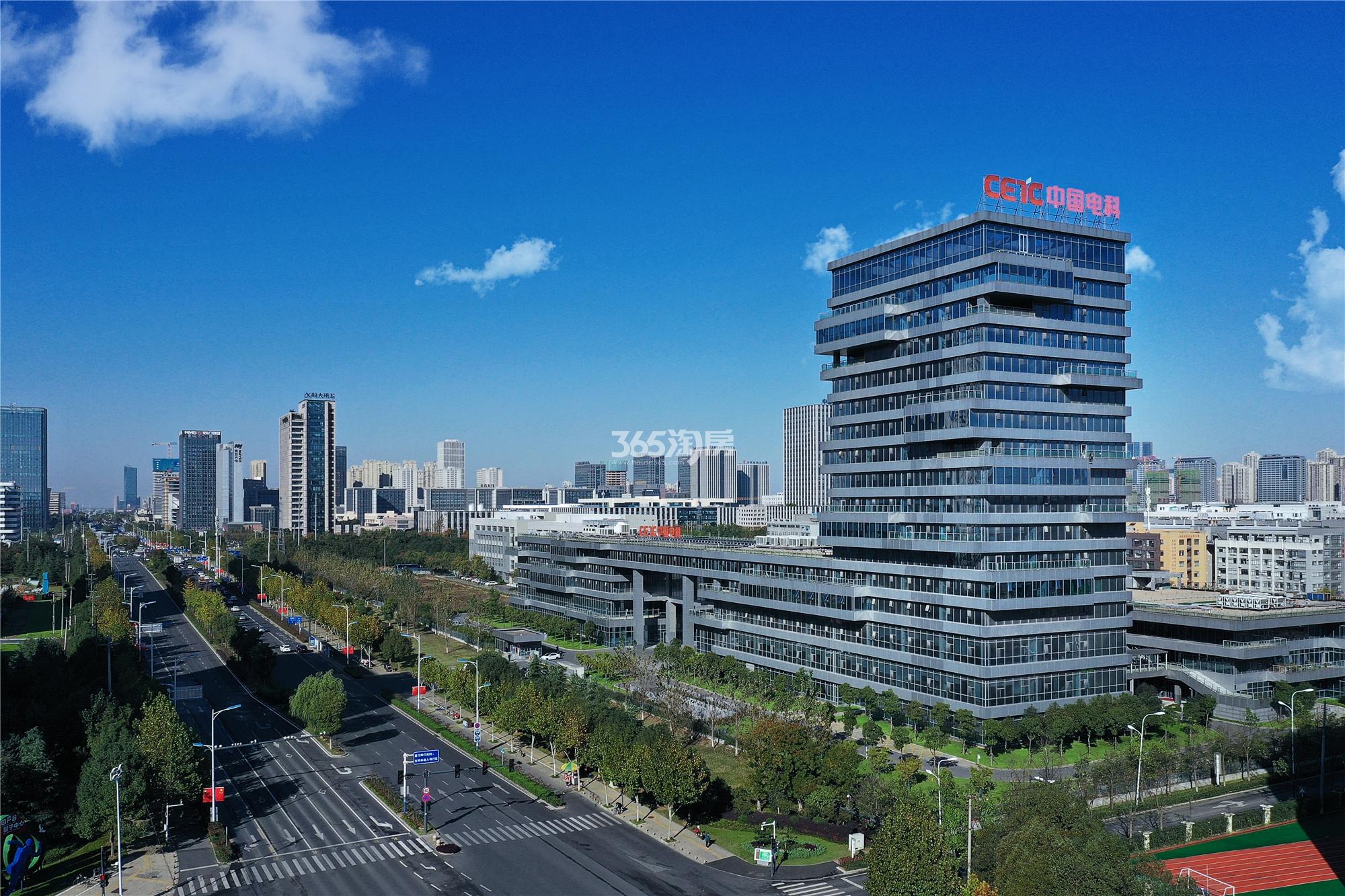 龙湖柏堰湖项目周边中国电科配套图（2022.11.7）