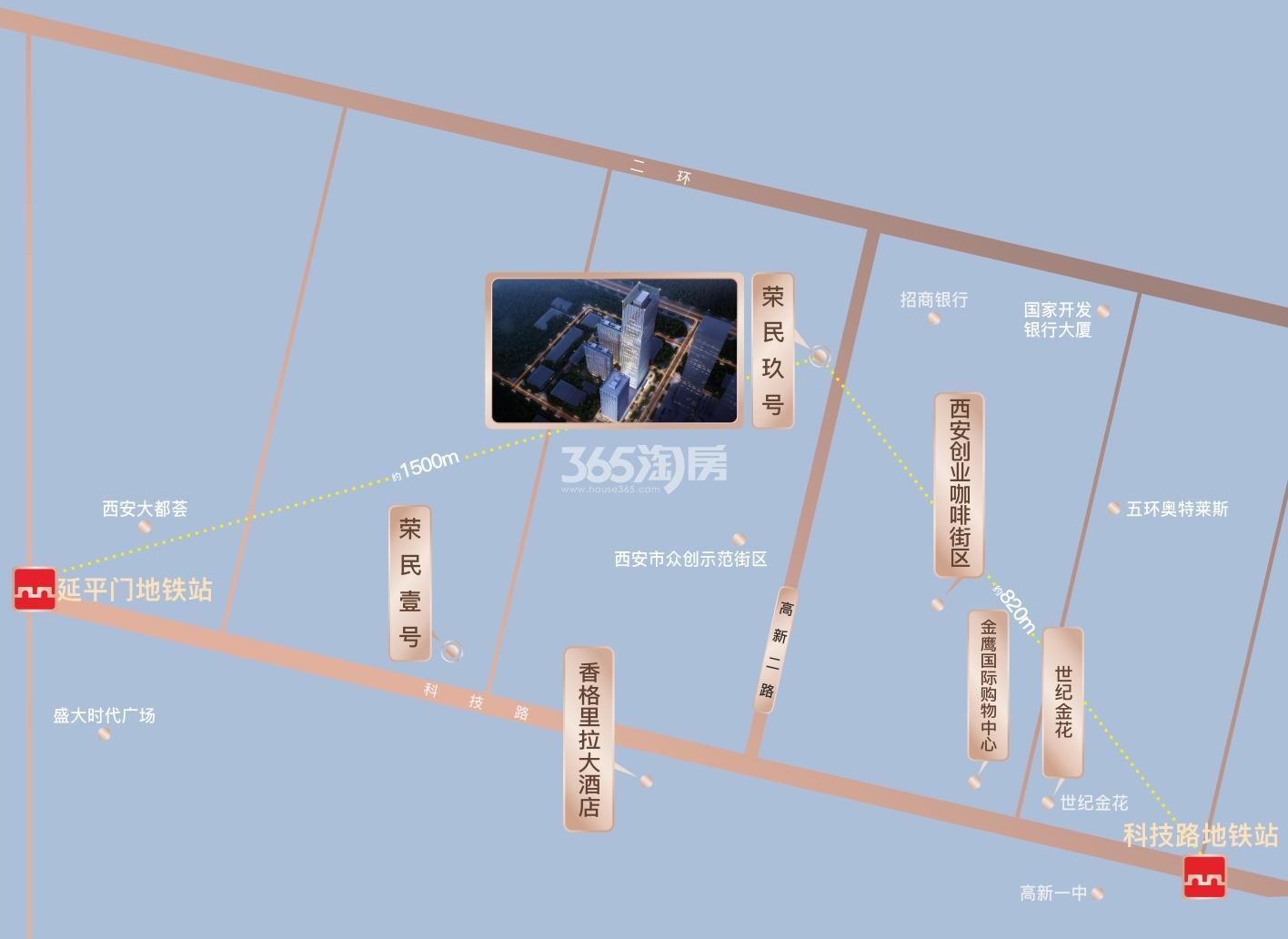 荣民玖号交通图