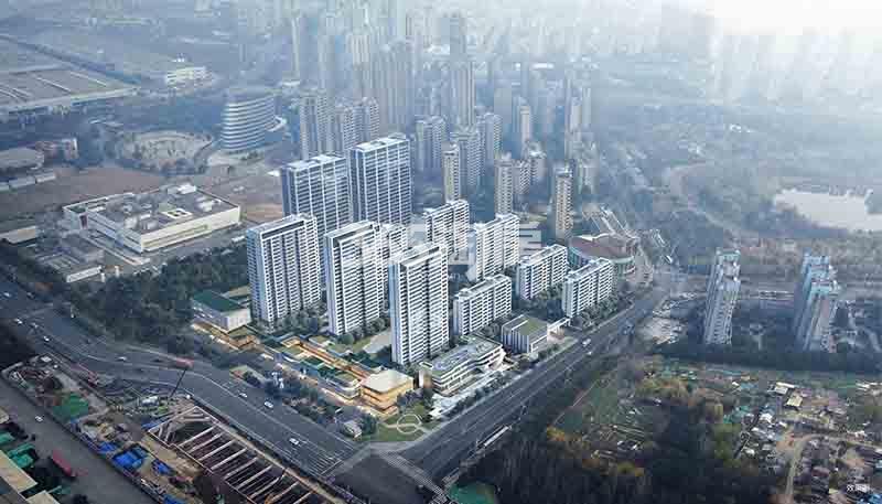 皖投云锦台鸟瞰图