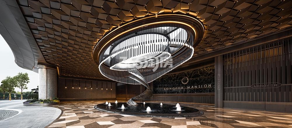 龙湖翠湖壹号大门实景图（2023.02.23）
