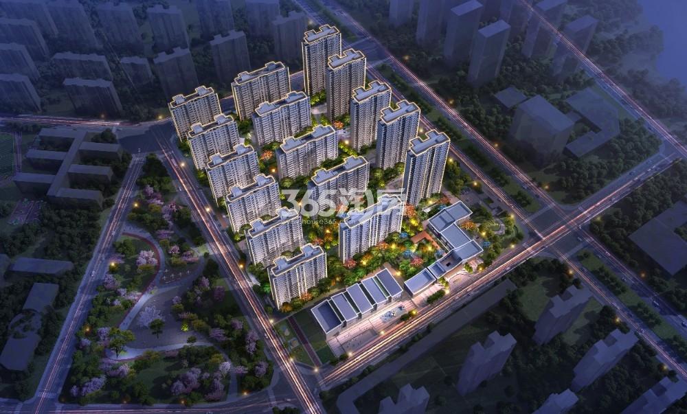 中国铁建西派逸园鸟瞰图_西安中国铁建西派逸园_西安新房网_365淘房