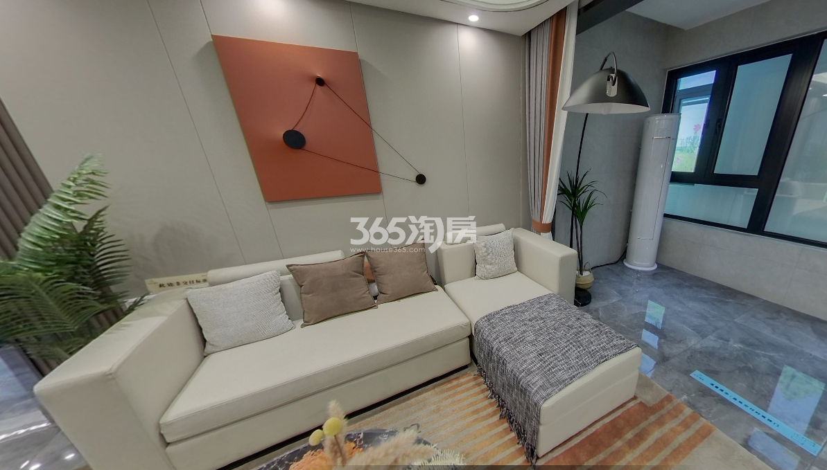 尚泽樾园127㎡户型样板间—客厅