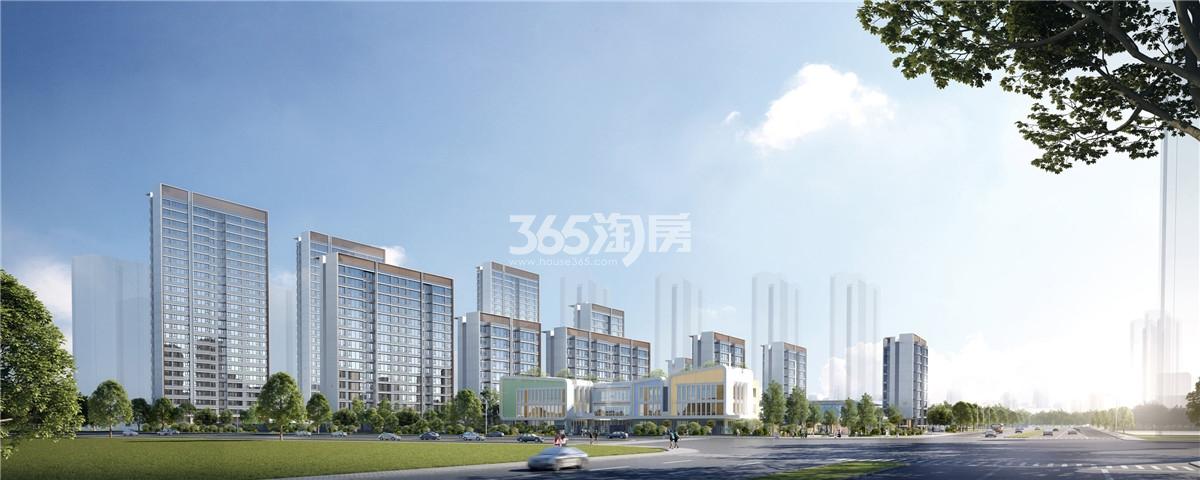 保利珺悦沿街效果图