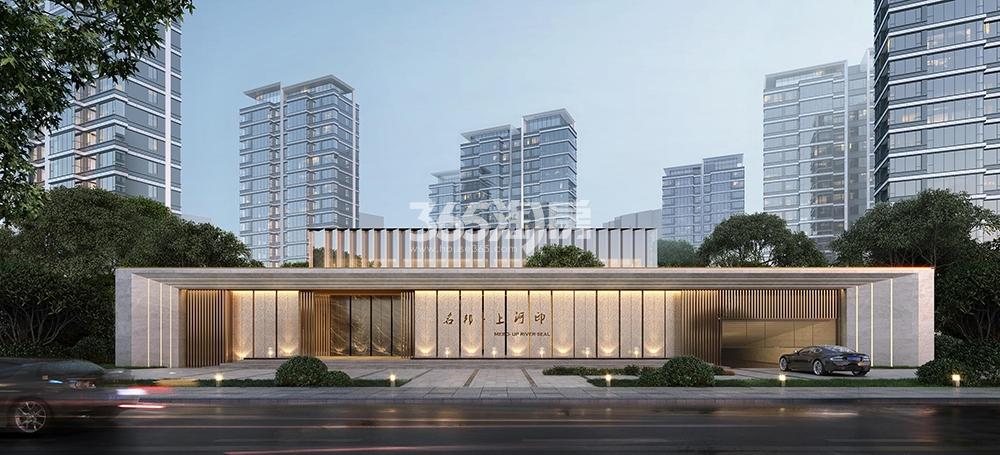 名邦上河印大门效果图