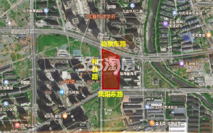 伟星瑶海YH202308号地块区位图