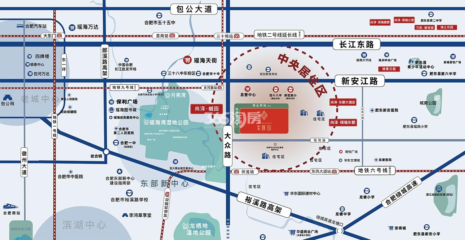 尚泽臻园交通图