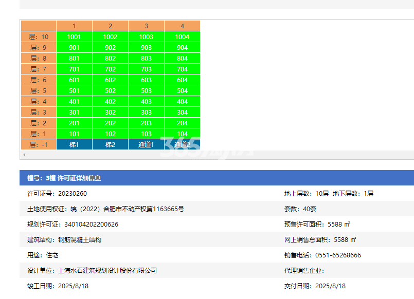 邦泰新华星耀未来3#楼预售证