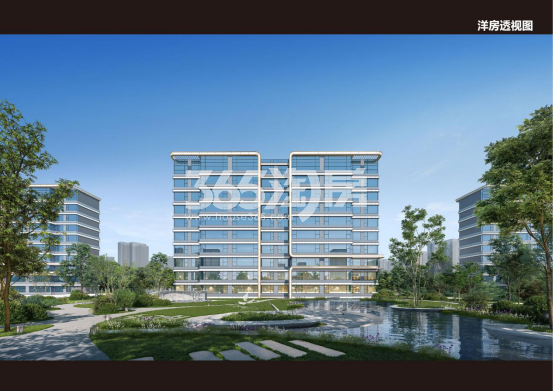 振兴湖境臻园低密度多层效果图