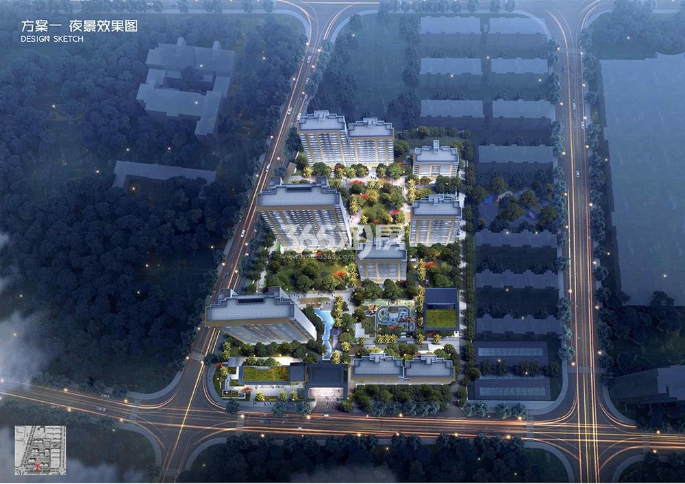 中国铁建花语天境鸟瞰图
