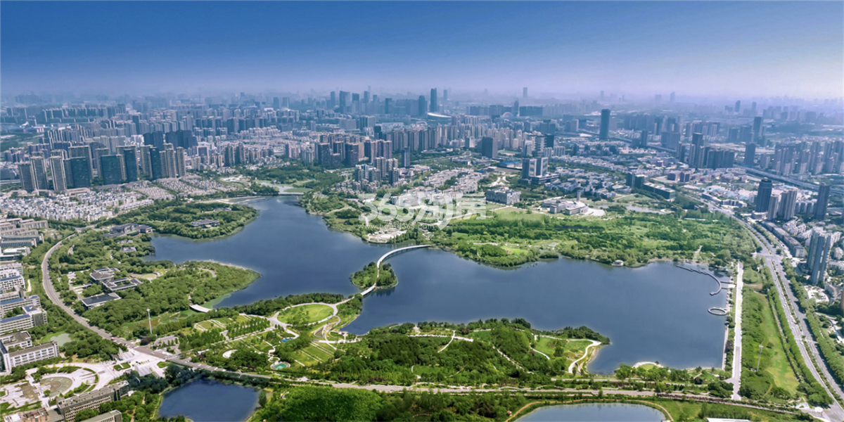 龙湖翠湖壹号周边翡翠湖日景配套图（2023.1.9）