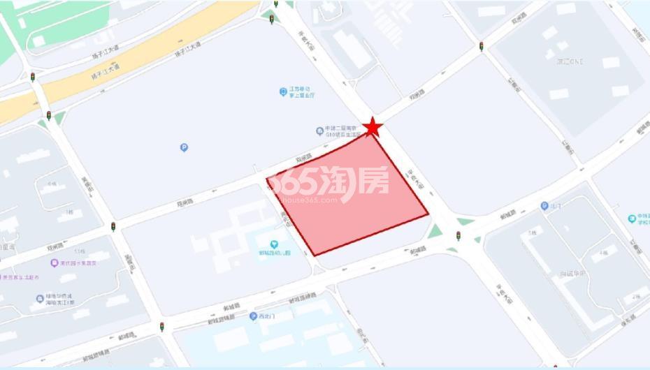 伟星河西南G03地块区位图