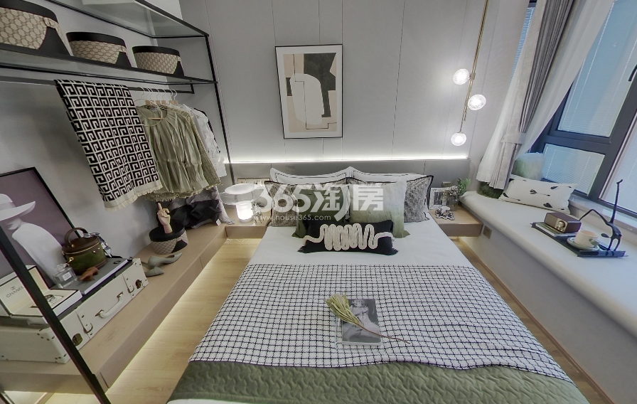 通和星辰同辉106㎡户型样板间主卧