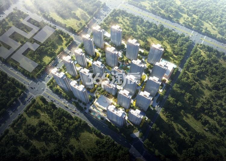 天地源高新宸樾鸟瞰图