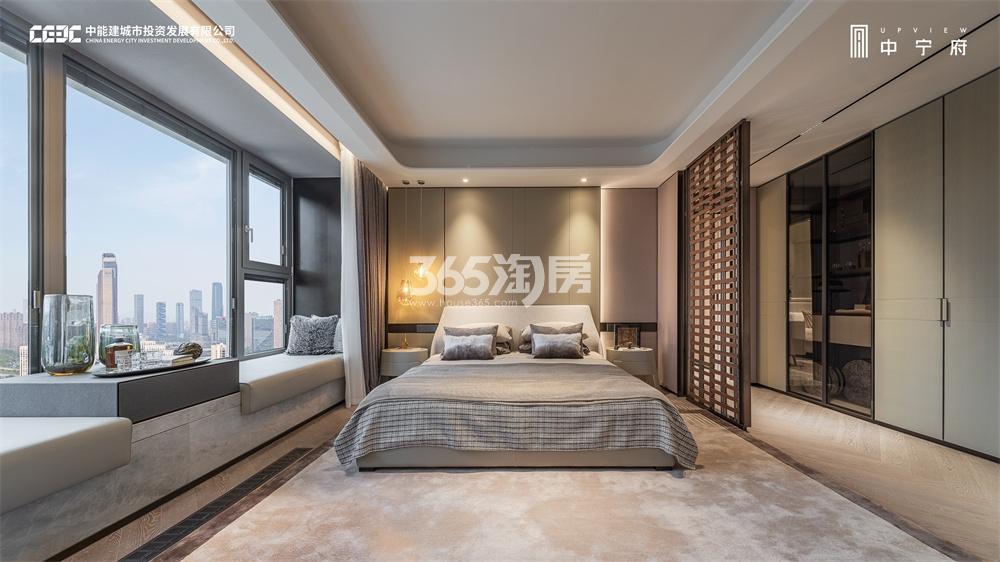 中宁府建面约298㎡户型样板间主卧_南京中宁府_南京新房网_365淘房